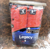 Classic Equine Legacy Hind Boots Red (Medium)