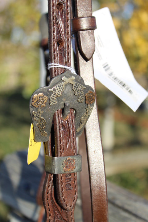 Cashel Guns and Roses Head Stall