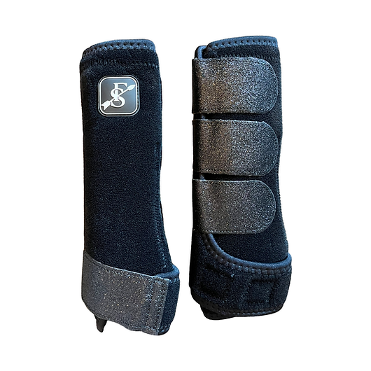 SF Glitter Boots (Black Medium)