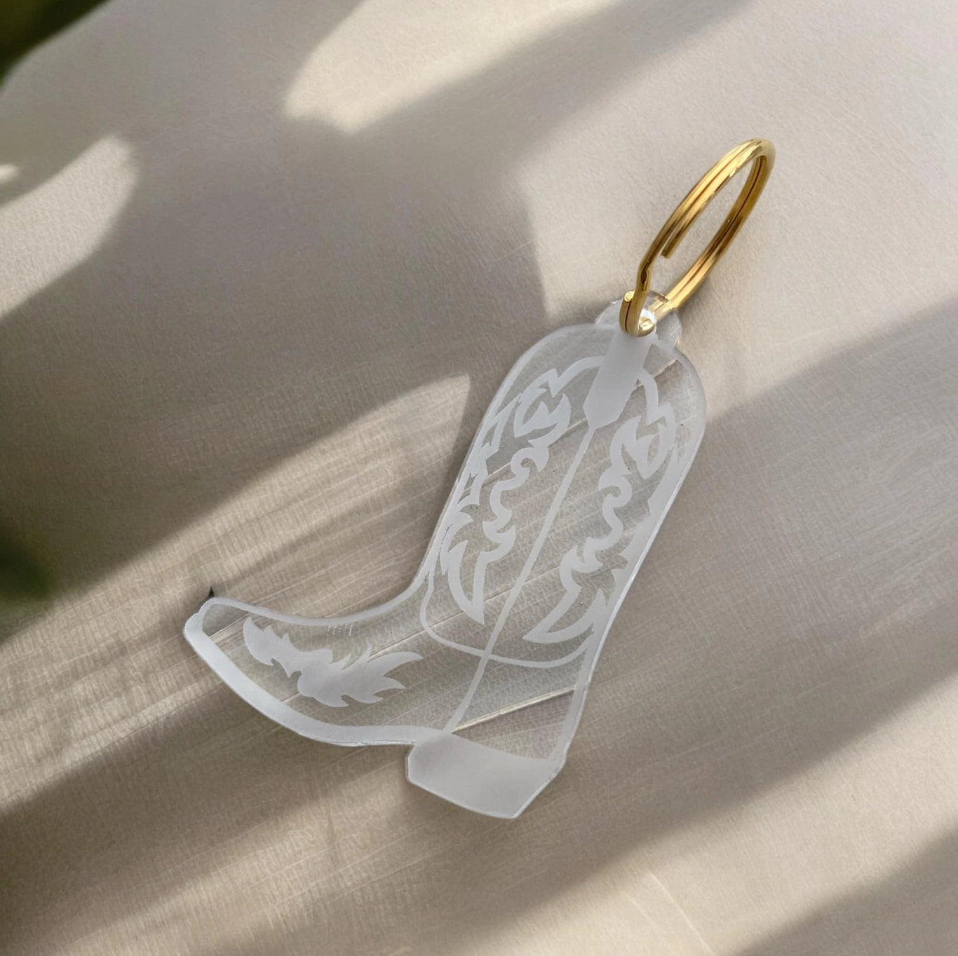 Cowboy Boot Key Chain