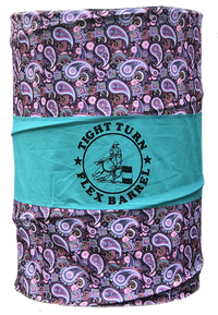 Tight Turn Paisley/Turquoise Flex Barrels